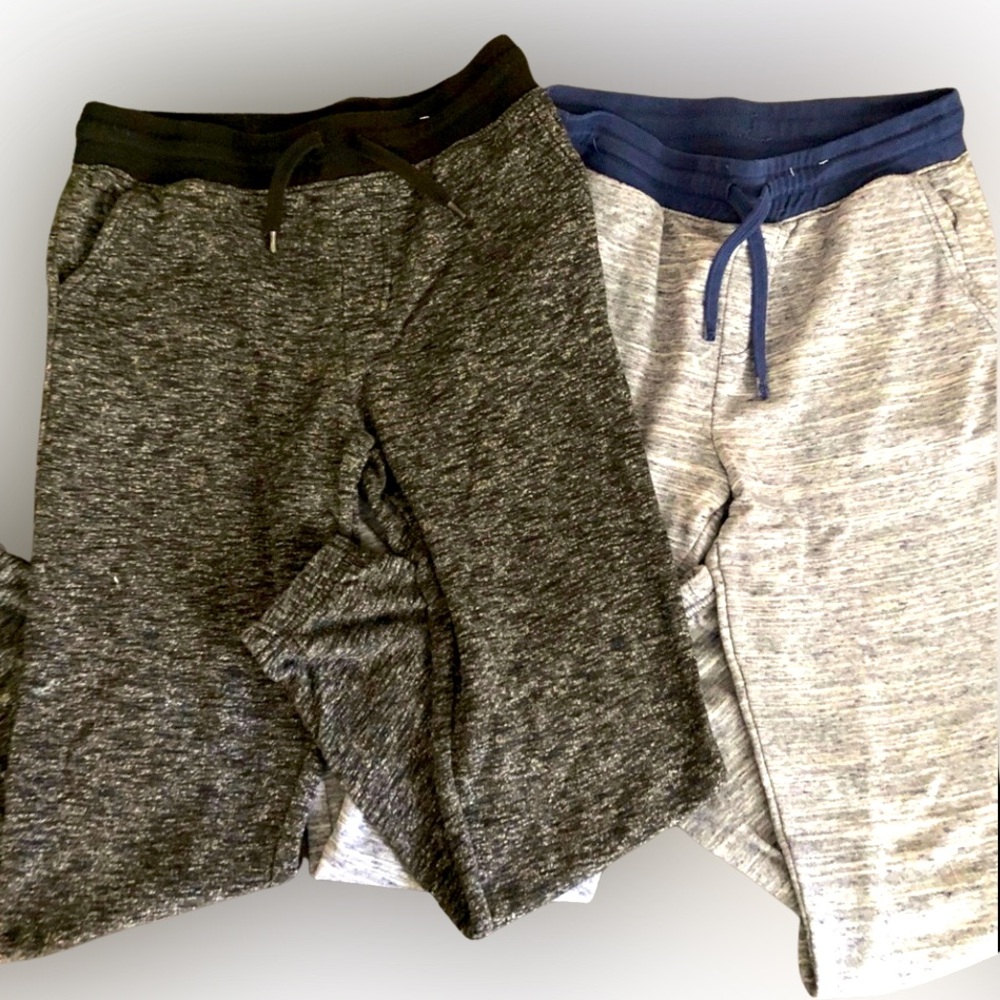2 Pair Boys Sweatpants - blue and black